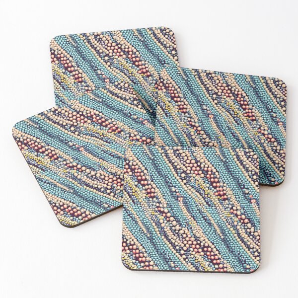 Item preview, Vibrant Beaded Pattern with Artistic Flair designed and sold by communedesigns.