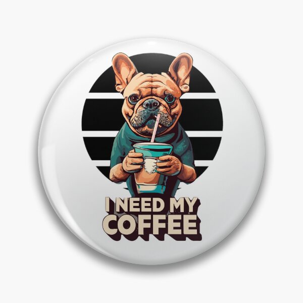 Item preview, Frenchie Coffee designed and sold by PetSafari.