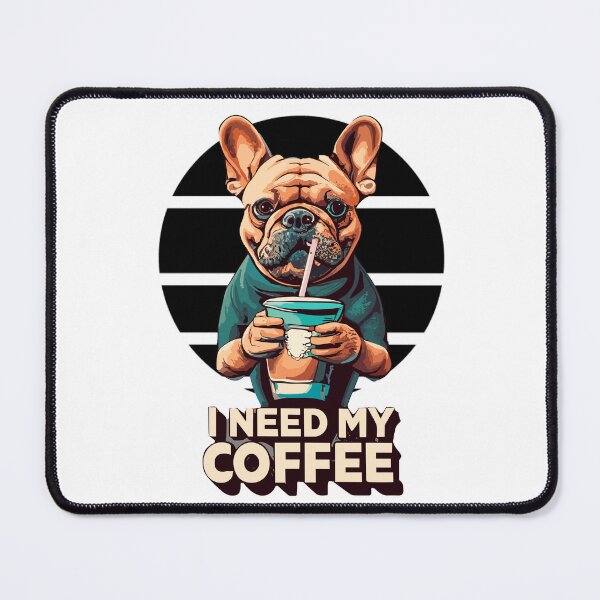 Item preview, Frenchie Coffee designed and sold by PetSafari.
