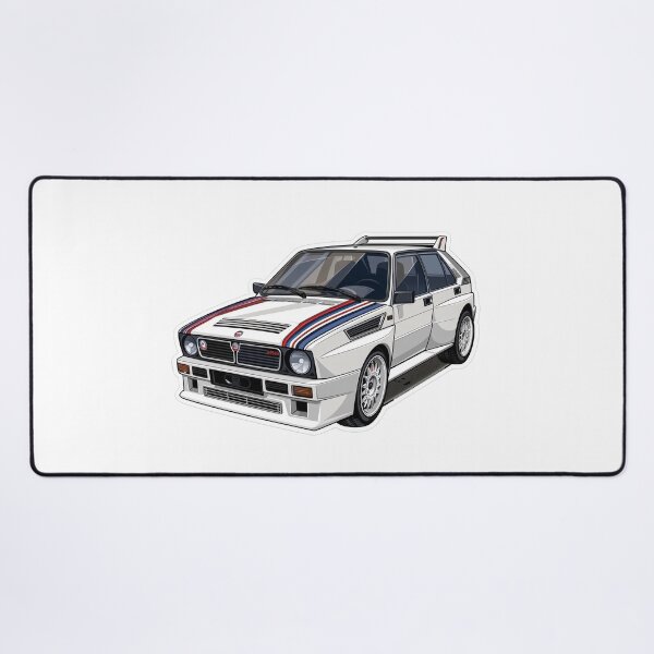 Item preview, Racing White Lancia Delta designed and sold by kahida.