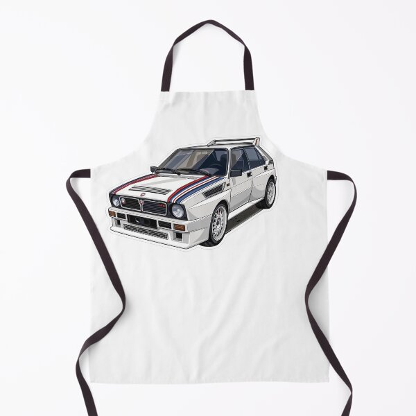 Item preview, Racing White Lancia Delta designed and sold by kahida.
