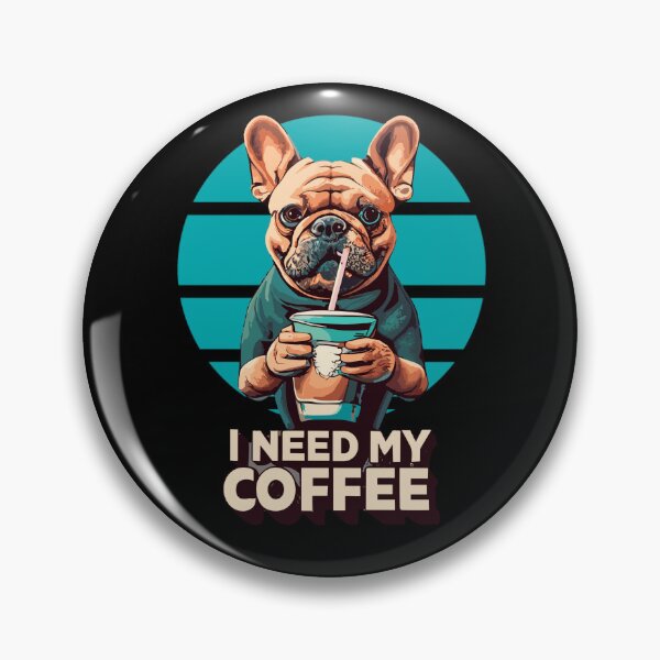 Item preview, Frenchie Coffee designed and sold by PetSafari.