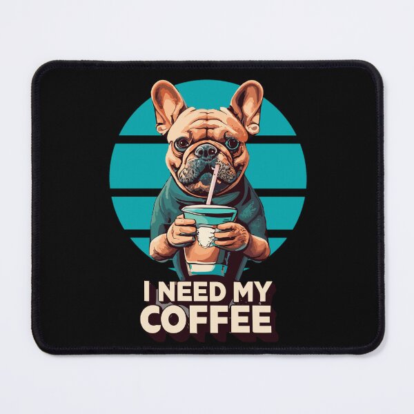 Item preview, Frenchie Coffee designed and sold by PetSafari.