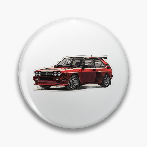 Item preview, Racing Red Lancia Delta designed and sold by kahida.