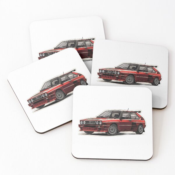 Item preview, Racing Red Lancia Delta designed and sold by kahida.