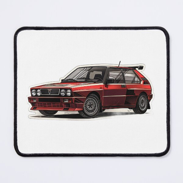 Item preview, Racing Red Lancia Delta designed and sold by kahida.