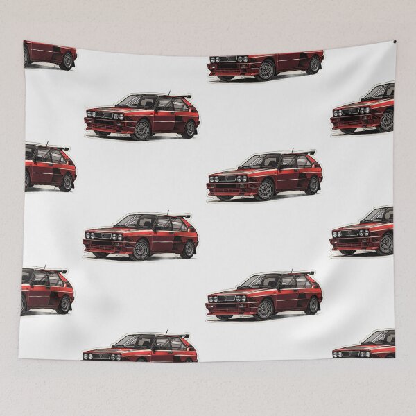 Item preview, Racing Red Lancia Delta designed and sold by kahida.