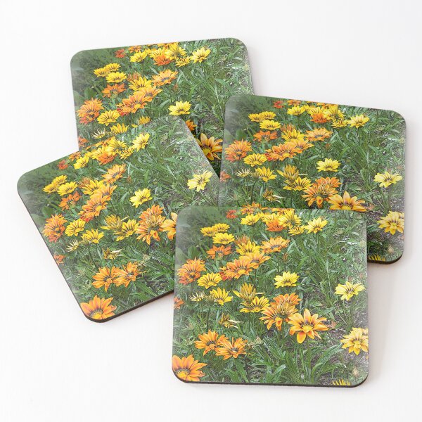 Artikelvorschau, Orange und gelbe Blüten entworfen und verkauft von KirtTisdale.