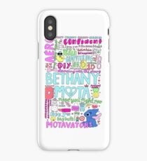 Bethany Mota Collage iPhone Case