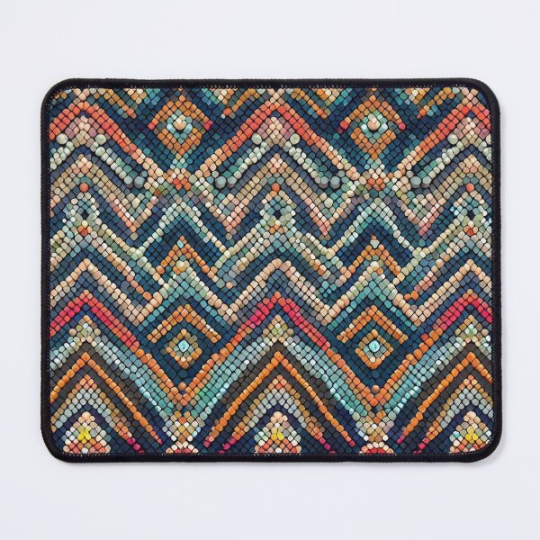 Item preview, Handcrafted Beaded Motif in Bold Colors designed and sold by communedesigns.