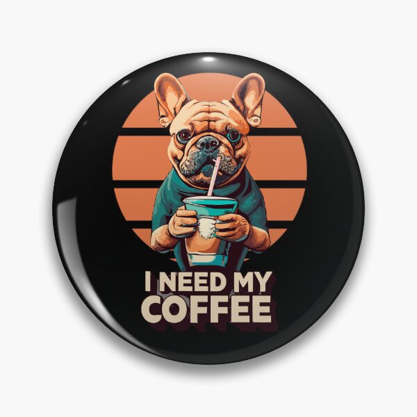 Item preview, Frenchie Coffee designed and sold by PetSafari.
