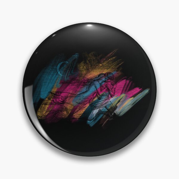 Item preview, Midnight mystic in multi colored paint splash  designed and sold by MarigoldandLily.