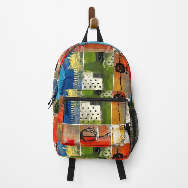 Item preview, Colorful Abstract Blocks Artwork designed and sold by NancyMerkle.