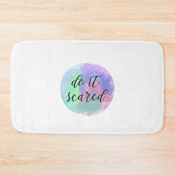 Item preview, Colorful Do it scared reminder designed and sold by amateurletters.