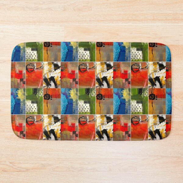 Item preview, Colorful Abstract Blocks Artwork designed and sold by NancyMerkle.