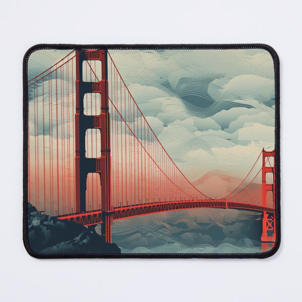 Item preview, Golden Gate Bridge, San Francisco, California USA designed and sold by Myra365Art.