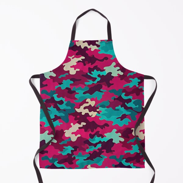 Item preview, PATTERN 017- BURGUNDY AND TURQUOISE CAMOUFLAGE - Gift items and personal use / Texture, Camouflage, Burgundy, Turquoise, Aqua, Military, Abstract, Army, Graphic, Art designed and sold by LumDesignArt.