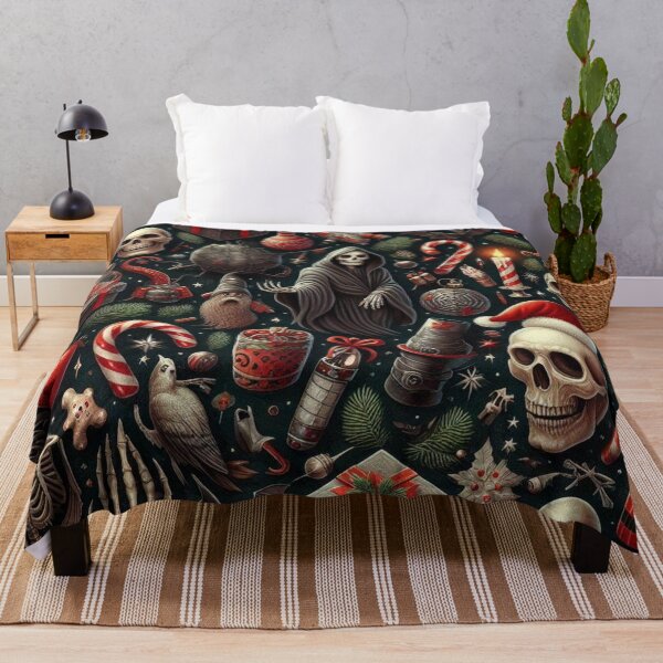 Item preview, Spooky Christmas Pattern 2 designed and sold by the-fitzgibbon.