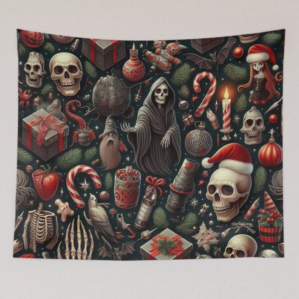 Item preview, Spooky Christmas Pattern 2 designed and sold by the-fitzgibbon.