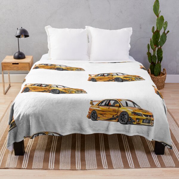 Item preview, Fast Yellow Mitsubishi Lancer designed and sold by kahida.