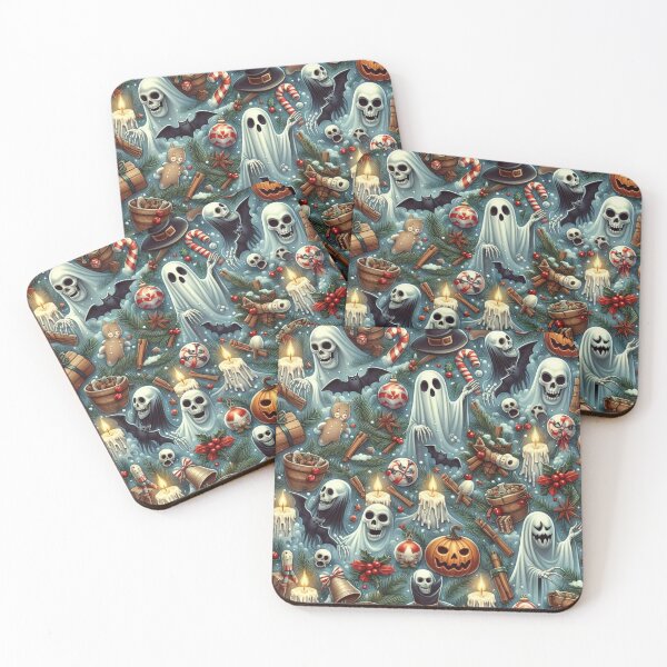 Item preview, Spooky Christmas Pattern 3 designed and sold by the-fitzgibbon.