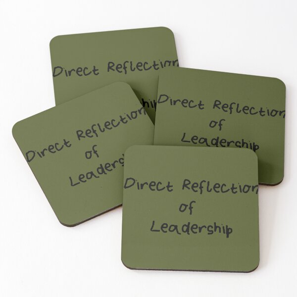 Item preview, Direct Reflection of Leadership: Marine Corps Sarcasm designed and sold by ScroggMcGoose.