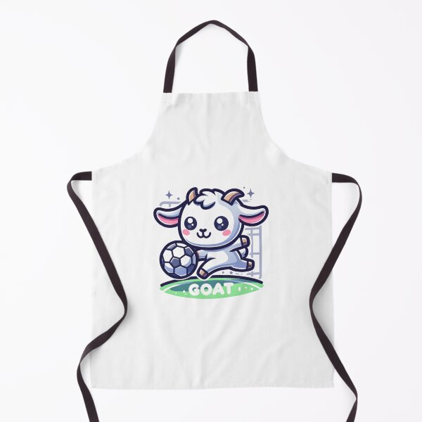 Item preview, A Goat playing Soccer, say GOAT sticker and more designed and sold by CRandRRstickers.