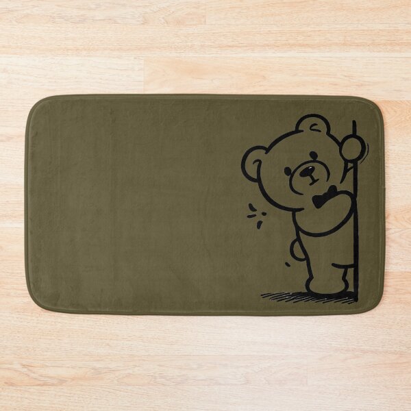 Item preview, Peeking Teddy Bear from the Side designed and sold by Blink Art Studio.