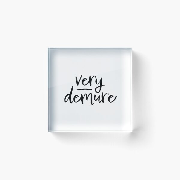 Item preview, Very demure (black) designed and sold by Julia Jane Creative.