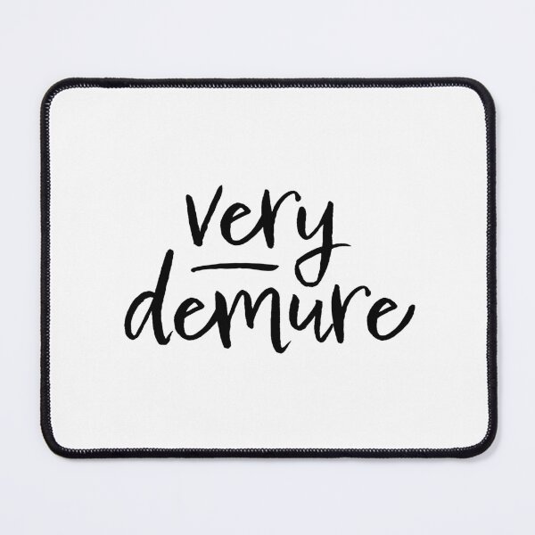 Item preview, Very demure (black) designed and sold by Julia Jane Creative.