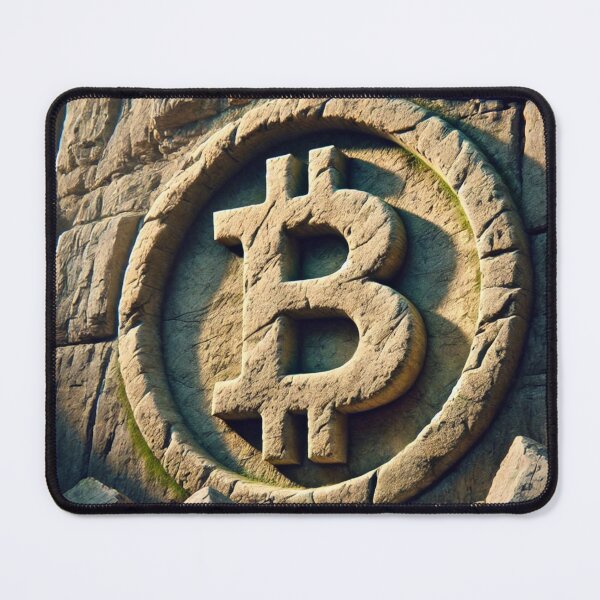 Aperçu de l'œuvre Le Bitcoin au fil des siècles créée et vendue par DreamsofPeace.