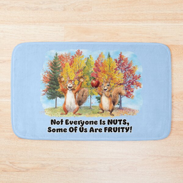Item preview, Squirrely - Nuts & Fruity designed and sold by Karen Wood.