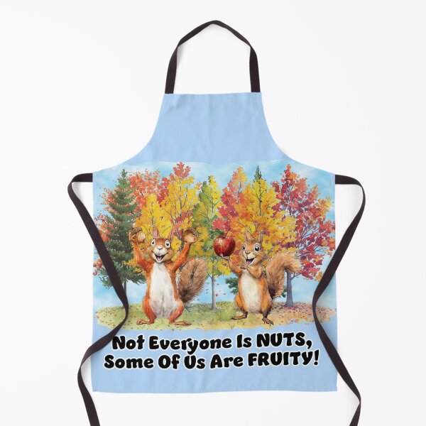 Item preview, Squirrely - Nuts & Fruity designed and sold by Karen Wood.