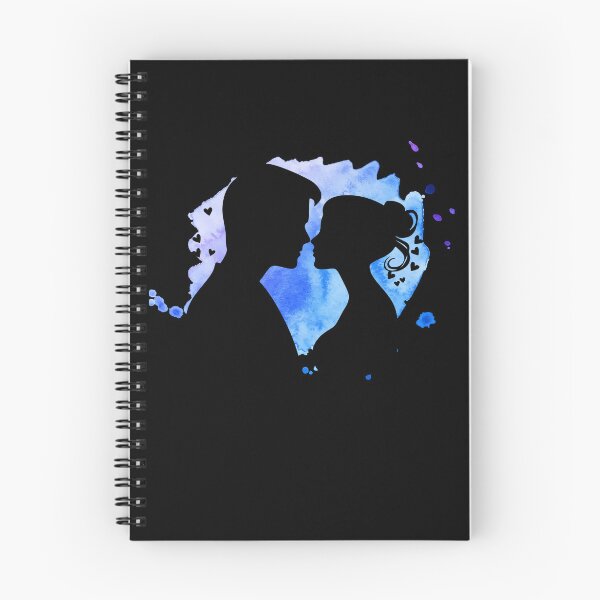 Item preview, Couple in blue ink drop designed and sold by MarigoldandLily.