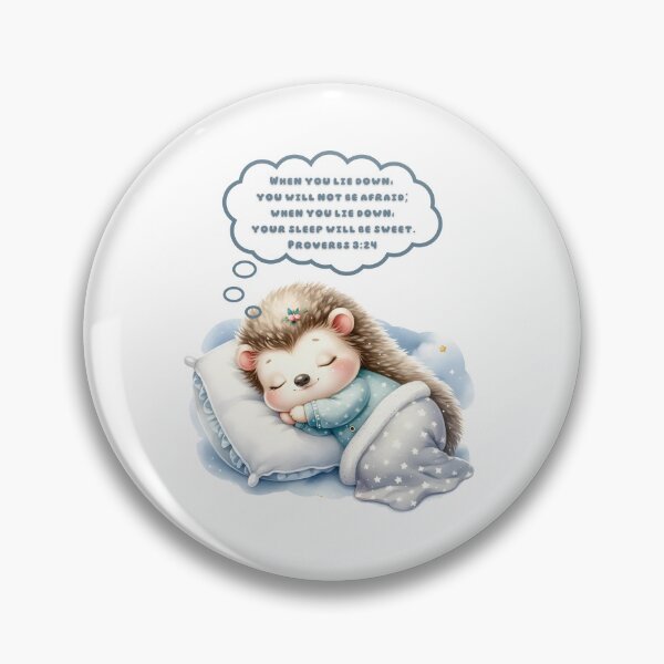 Item preview, Proverbs 3:24 When you lie down, you will not be afraid; when you lie down, your sleep will be sweet designed and sold by FlutterByH.