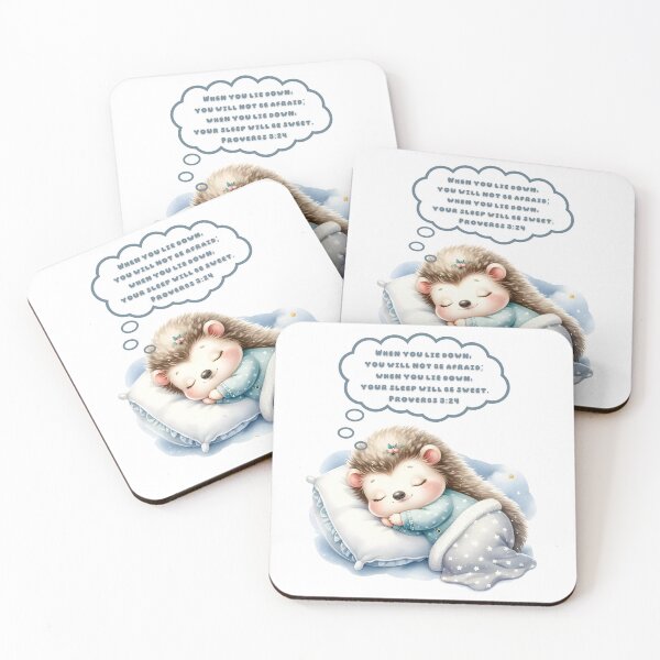 Item preview, Proverbs 3:24 When you lie down, you will not be afraid; when you lie down, your sleep will be sweet designed and sold by FlutterByH.