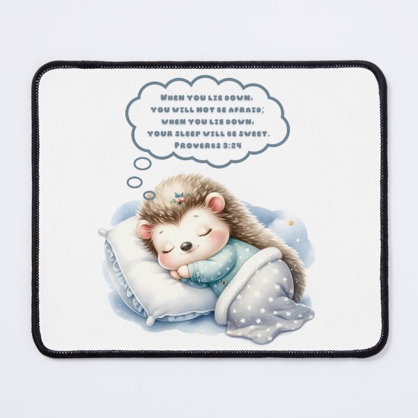 Item preview, Proverbs 3:24 When you lie down, you will not be afraid; when you lie down, your sleep will be sweet designed and sold by FlutterByH.