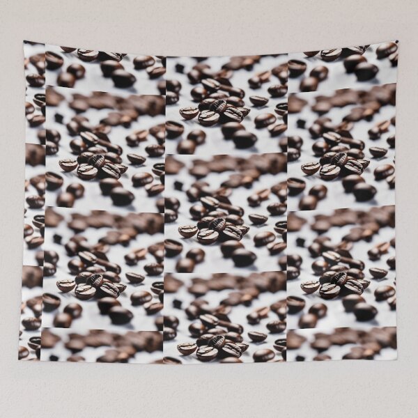 Item preview, scattered coffee beans designed and sold by OxiSkor.