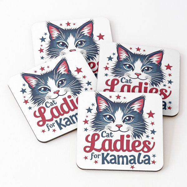 Item preview, Cat Ladies for Kamala Harris designed and sold by Waseemkhan86.