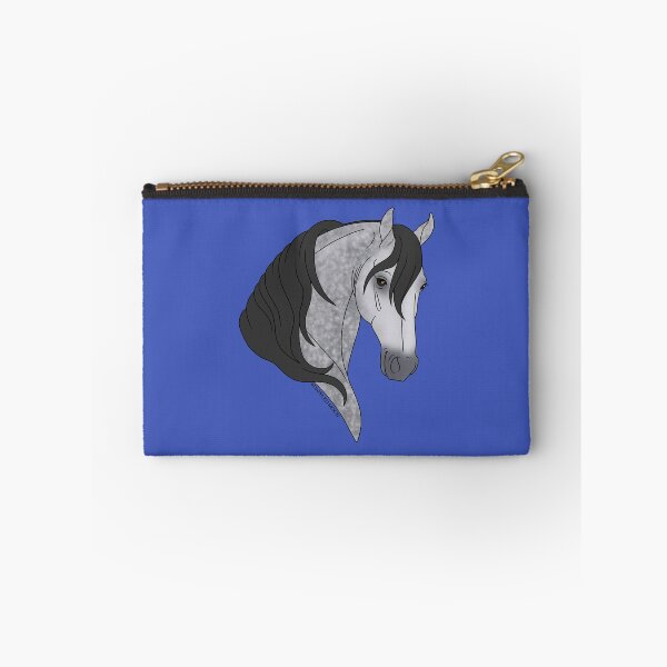 Item preview, Smiling Dappled Gray Cartoon Horse designed and sold by DappledMoon.