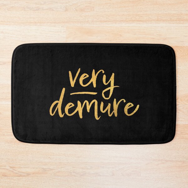 Item preview, Very demure (gold) designed and sold by Julia Jane Creative.