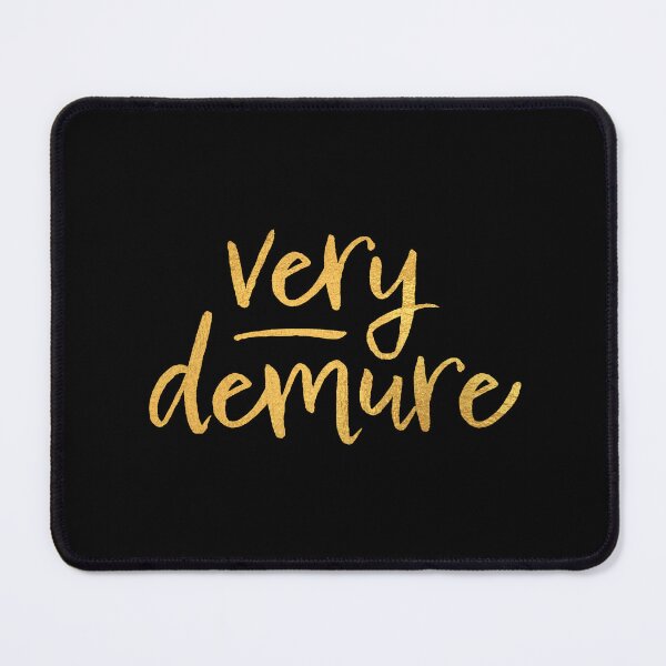 Item preview, Very demure (gold) designed and sold by Julia Jane Creative.