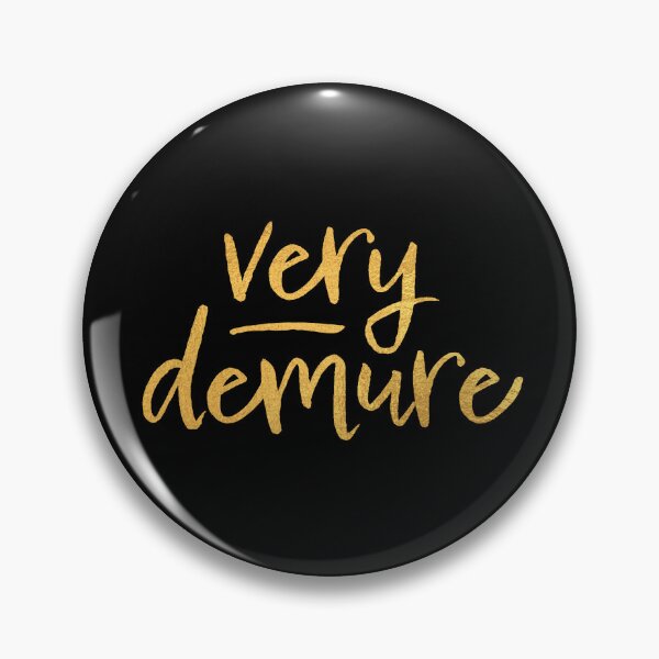 Item preview, Very demure (gold) designed and sold by Julia Jane Creative.
