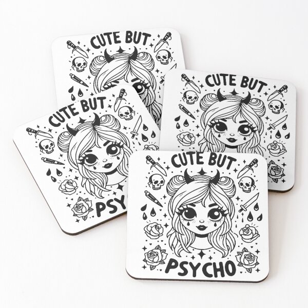 Item preview, Cute But Psycho  designed and sold by OzzFrequency.