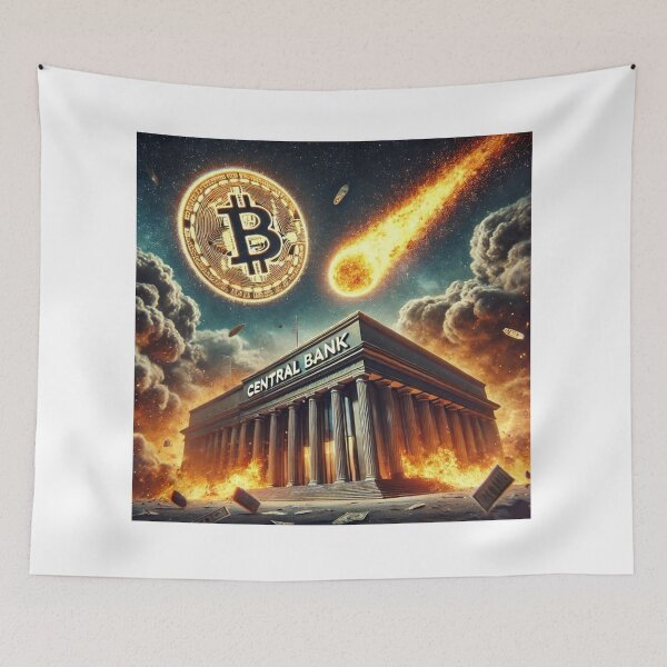 Item preview, Bitcoin Coming designed and sold by DreamsofPeace.