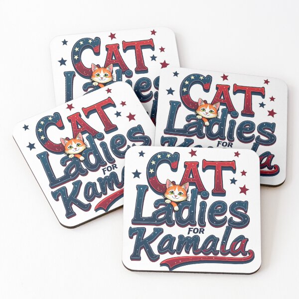 Item preview, Cat Ladies for Kamala Harris designed and sold by Waseemkhan86.