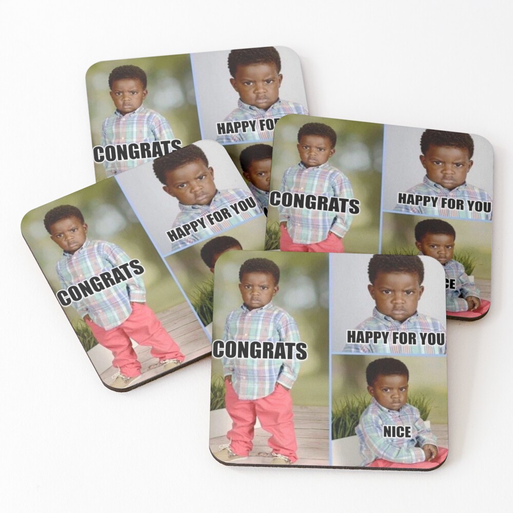 Item preview, Coasters (Set of 4) designed and sold by meme-stuff.