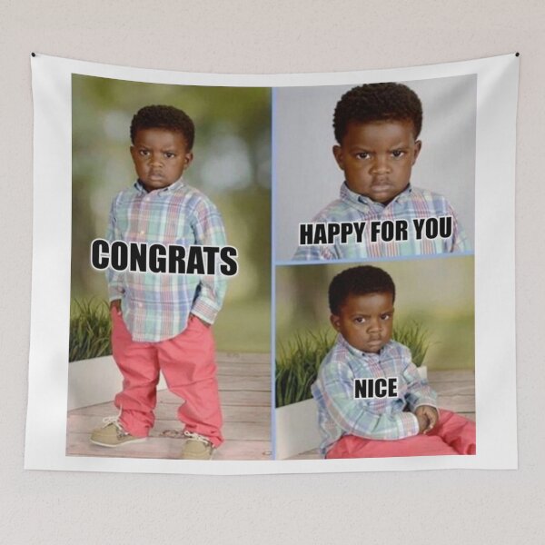 Item preview, CONGRATS designed and sold by meme-stuff.
