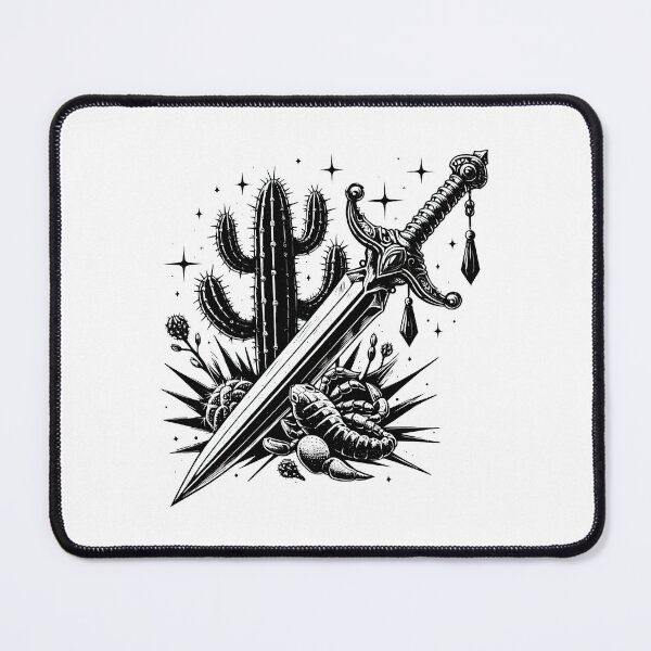 Item preview, Scorpion Desert Cactus Sword Venomous Creature Wasteland Blade designed and sold by ogirdorgraphics.