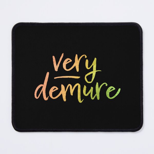 Item preview, Very demure (rainbow) designed and sold by Julia Jane Creative.
